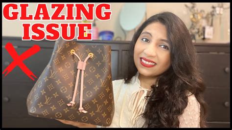 louis vuitton glazing issues|how to fix louis vuitton glazing.